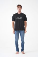 Balenciaga 'XXXL Logo' Embroidered T-Shirt – Bild 8