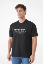 Balenciaga 'XXXL Logo' Embroidered T-Shirt – Bild 3
