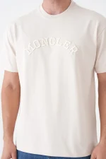 Moncler 'Arch Logo' Embroidered T-Shirt – Bild 4