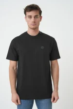 Moncler 'Tricolour Detail' Logo Patch T-Shirt