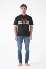 Gucci Logo Print T-Shirt – Bild 8