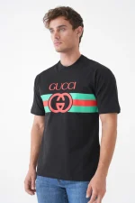 Gucci Logo Print T-Shirt – Bild 3