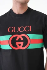 Gucci Logo Print T-Shirt – Bild 5