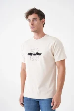 Off-White 'Flocked Arrow' T-Shirt – Bild 3