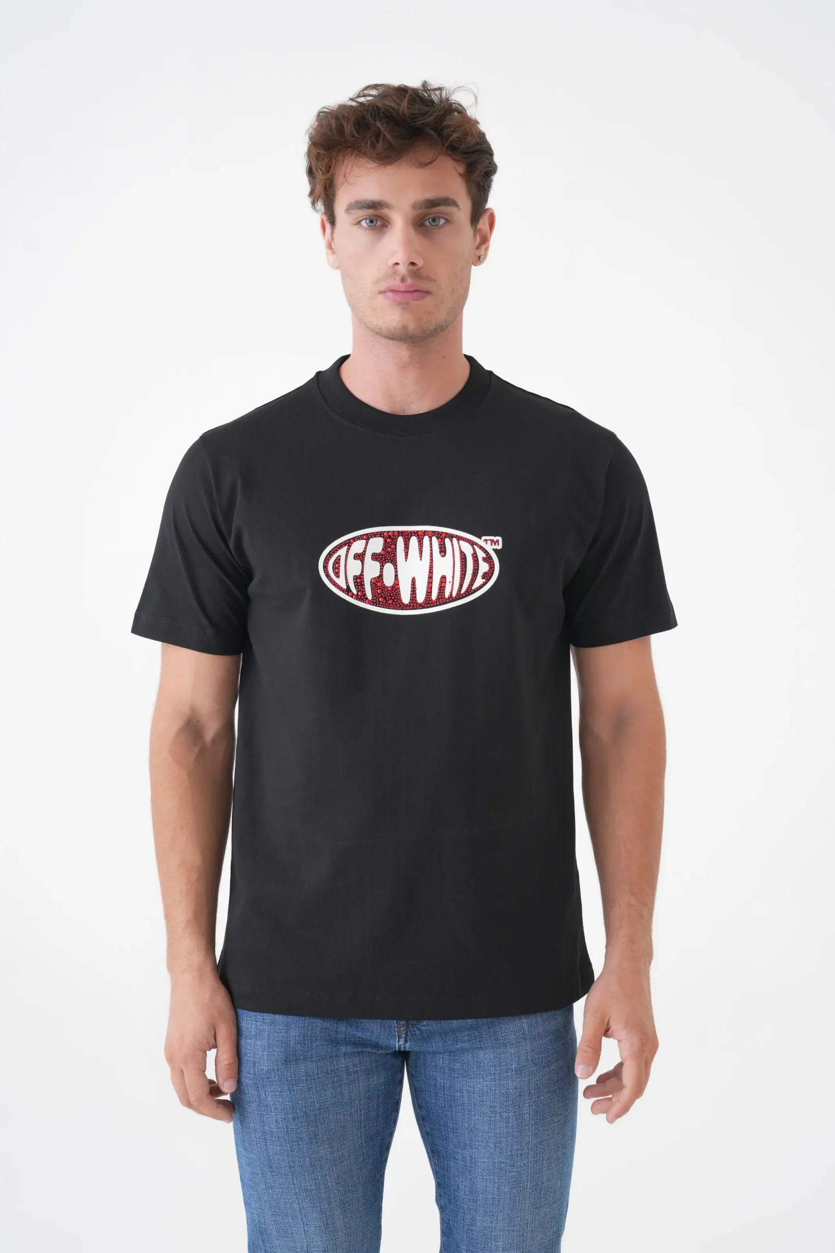 20251757 Off-White 'Crystal Logo' T-Shirt – Bild 1