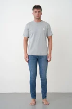 Moncler 'Grenoble' Logo Patch T-Shirt – Bild 10