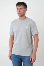Moncler 'Grenoble' Logo Patch T-Shirt – Bild 2