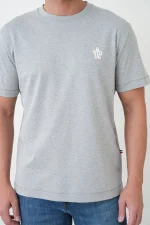 Moncler 'Grenoble' Logo Patch T-Shirt – Bild 3