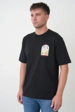 Casablanca 'Tennis Landscape' Print T-Shirt – Bild 3