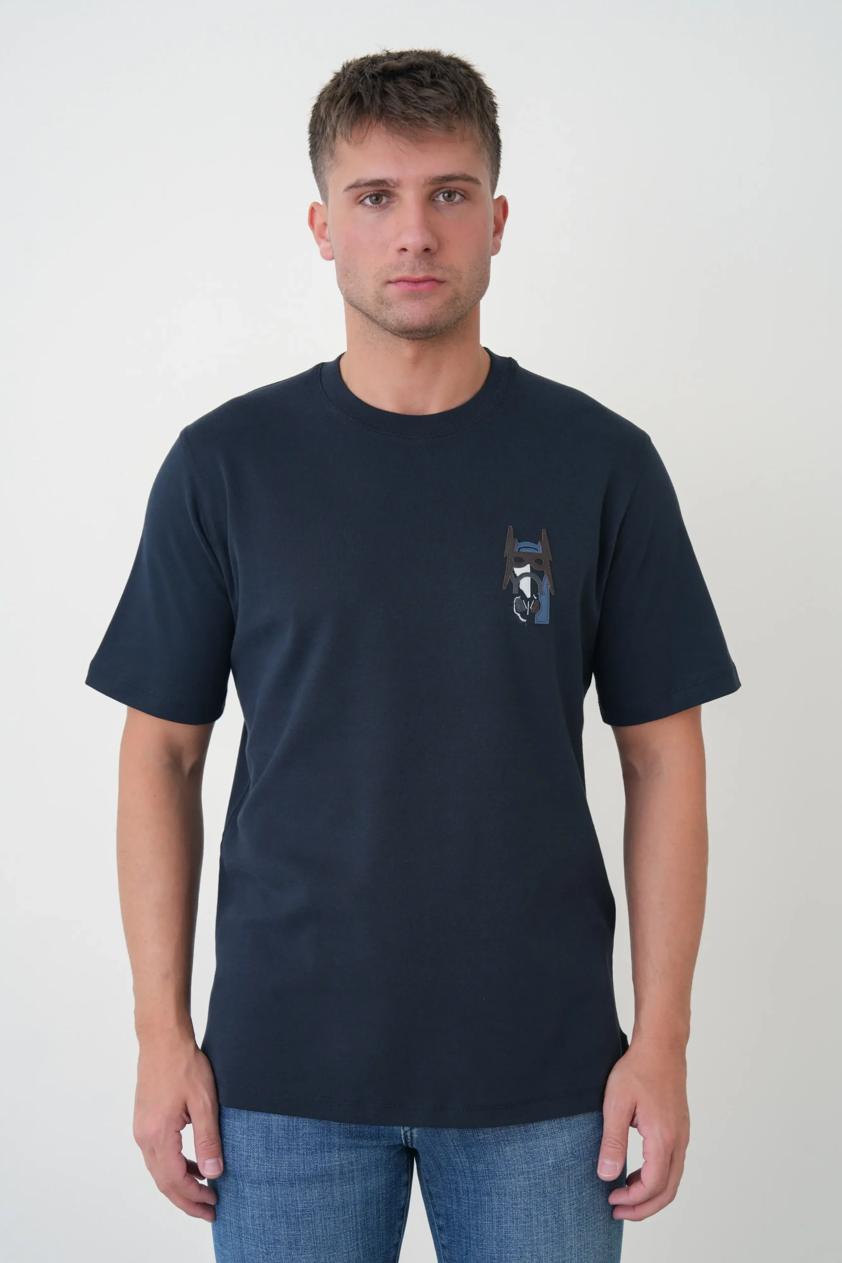 26 mayıs1677 Hermès 'Batman Battle Horse' Patch T-Shirt – Bild 1