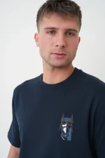 Hermès 'Batman Battle Horse' Patch T-Shirt – Bild 6