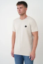 Moncler 'Tricolour Detail' Logo Patch T-Shirt – Bild 2