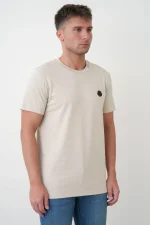 Moncler 'Tricolour Detail' Logo Patch T-Shirt – Bild 3