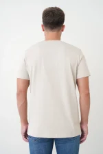 Moncler 'Tricolour Detail' Logo Patch T-Shirt – Bild 7