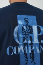 C.P. Company Logo Print T-Shirt – Bild 8