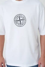 Stone Island "Compass' Print T-Shirt – Bild 4