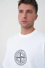 Stone Island "Compass' Print T-Shirt – Bild 5