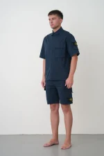 Stone Island 'Supima Twill' Logo Patch Zomerset – Bild 3