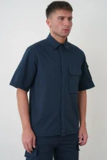 Stone Island 'Supima Twill' Logo Patch Zomerset – Bild 7