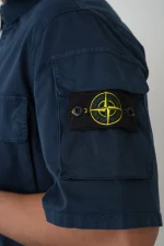 Stone Island 'Supima Twill' Logo Patch Zomerset – Bild 9