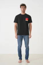Casablanca 'Gradient Square' Print T-Shirt – Bild 7