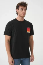 Casablanca 'Gradient Square' Print T-Shirt – Bild 3