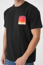 Casablanca 'Gradient Square' Print T-Shirt – Bild 6