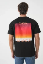 Casablanca 'Gradient Square' Print T-Shirt