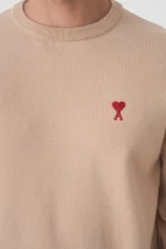 Ami Paris Heart Embroidered Trui – Bild 5