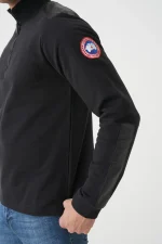 Canada Goose Half-Zip Logo Sweater – Bild 7