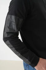 Canada Goose Half-Zip Logo Sweater – Bild 8