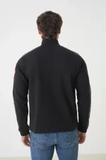 Canada Goose Half-Zip Logo Sweater – Bild 9
