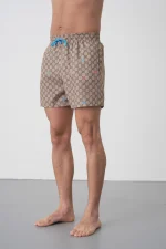 Gucci 'GG Supreme' Logo Print Zwembroek – Bild 2