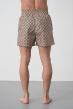 Gucci 'GG Supreme' Logo Print Zwembroek – Bild 4