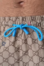 Gucci 'GG Supreme' Logo Print Zwembroek – Bild 6